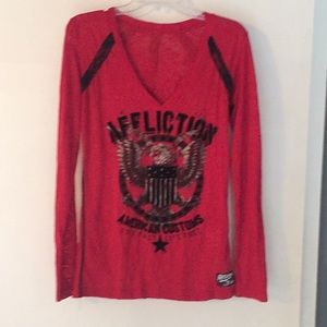 Affliction burnout tee